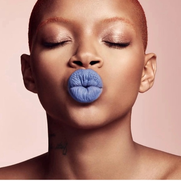 Fenty Beauty Other - NWT FENTY BEAUTY Perwinkle Blue ya Dig?! Mademoiselle plush Matte Lipstick purp